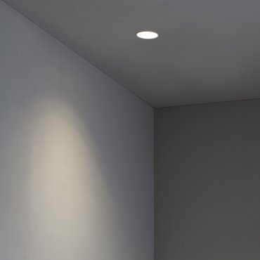 Faro Gas - Einbauspot - Ø 85 mm, Ø 76 mm Einbaugröße - mattweiß