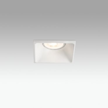 Faro Neon - Einbaustrahler - 75 x 75 mm, 70 x 70 mm Einbaumaß - mattweiß