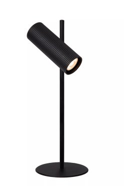 Lucide Clubs - Tischleuchte - Ø 15 x 42 cm - schwarz