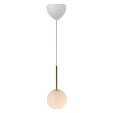 Nordlux Franca 13 - Hängelampe - Ø 13 x 27,5 cm - messing