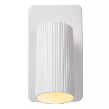 Lucide Clubs - Wandspot - 9 x 14,9 x 16 cm - weiß