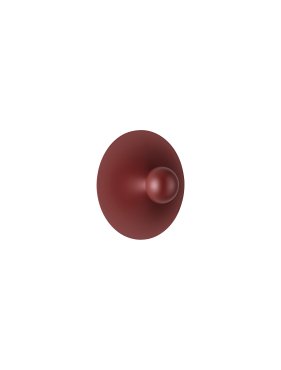 Nova Luce Edem - wandleuchte - Ø 25 x 11 cm - 9W LED inkl. - rot