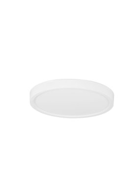 Nova Luce Dixie CCT - deckenleuchte - Ø 22 x 2,5 cm - 18W LED inkl. - sand weiß