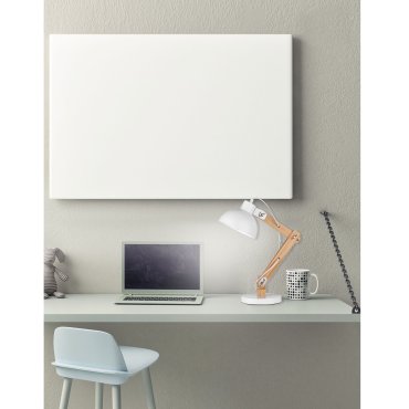 Nova Luce Lila - Tischleuchte - 59 cm - weiß und braun