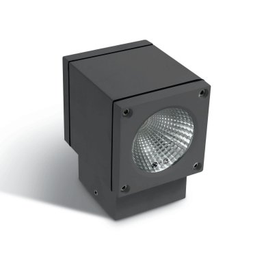 ONE Light Outdoor Wall Cylinders - Außenwandleuchte - 8 x 11,3 x 9,5 cm - 6W LED inkl. - IP54 - anthrazit