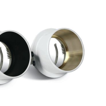 ONE Light Recessed Cylinders - Einbaustrahler - Ø 68 mm, Ø 62 mm Einbaugröße - weiß und schwarz