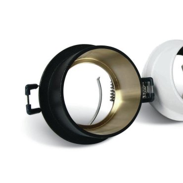 ONE Light Recessed Cylinders - Einbaustrahler - Ø 68 mm, Ø 62 mm Einbaugröße - schwarz