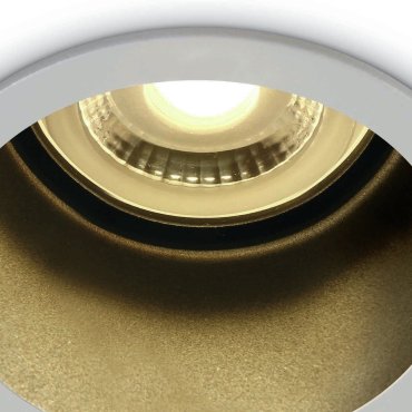 ONE Light Semi Trimless Dark Light - Einbaustrahler - Ø 68 mm, Ø 62 mm Einbaugröße - weiß und schwarz