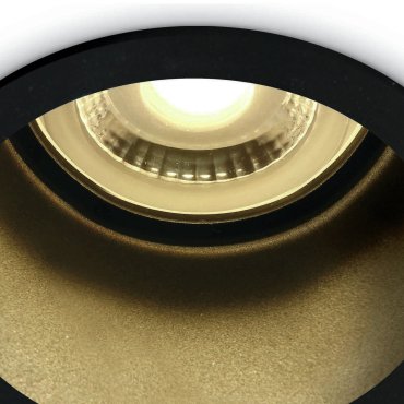 ONE Light Semi Trimless Dark Light - Einbaustrahler - Ø 68 mm, Ø 62 mm Einbaumaß - schwarz
