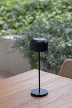 Faro Mavis – tragbare lampe – Ø 11 x 36 cm – 3W LED inkl. – IP54 - matt schwarz