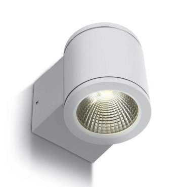 ONE Light Outdoor Wall Cylinders - Außenwandleuchte - 8 x 10,6 x 9 cm - 6W LED inkl - IP54 - weiß