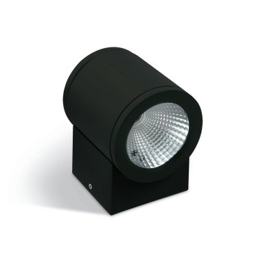ONE Light Outdoor Wall Cylinders - Außenwandleuchte - 8 x 10,6 x 9 cm - 6W LED inkl. - IP54 - schwarz