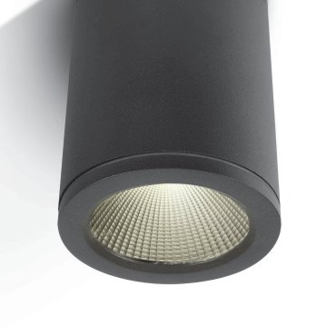 ONE Light Outdoor Ceiling Cylinders - Außen-Deckenleuchte - Ø 8 x 10,5 cm - 6W LED inkl. - IP54 - anthrazit