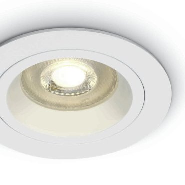 ONE Light Dark Light Dual Ring - Einbaustrahler - Ø 92 mm, Ø 78 mm Einbaumaß - weiß