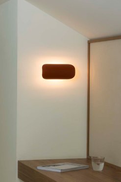 Faro Novo 250 - Wandleuchte - 10,8 x 6,7 x 25 cm - 5W LED inkl. - terracotta
