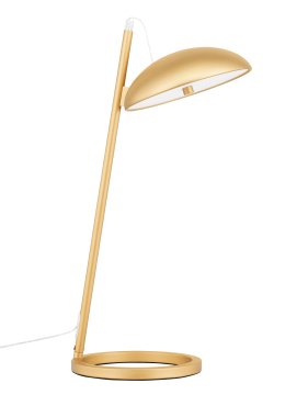 Nova Luce Flute - Tischleuchte - Ø 20 x 53 x 28 cm - 18W dimmbar LED inkl. - Sand Gold