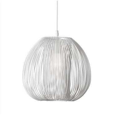 Nova Luce Desire - Hängeleuchte - Ø 28 x 250 cm - weiß