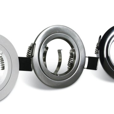 ONE Light - Einbaustrahler - Ø 79 mm, Ø 70 mm Einbaugröße - Chrom gebürstet