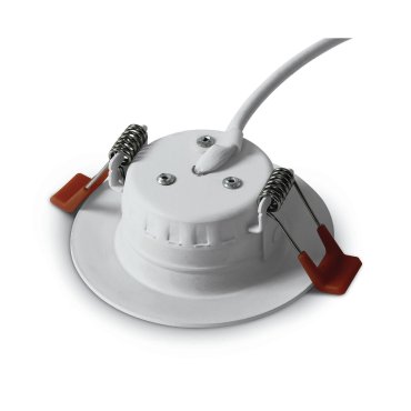 ONE Light - Einbaustrahler - Ø 90 mm, Ø 68 mm Einbaugröße - inkl. 3W LED - weiß - Lichtfarbe warmweiß