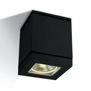 ONE Light PAR30 Outdoor Cubes - Deckenleuchte für den Außenbereich - 10,8 x 10,8 x 14 cm - IP54 - schwarz