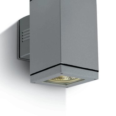 ONE Light PAR30 Outdoor Cubes - Außenwandleuchte - 10,8 x 10,8 cm - IP54 - grau