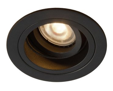 Lucide Embed - Einbaustrahler - Ø 91 mm, Ø 83 mm Einbaugröße - schwarz