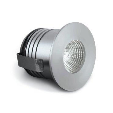 ONE Light - Einbaustrahler - Ø 42 mm, Ø 35 mm Einbaugröße - inkl. 1W/3W LED - Aluminium