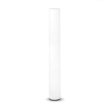 New Garden Fity 160 - Stehleuchte für den Außenbereich - Ø 19 x 160 cm - 20W LED inkl. - IP65 - weiß - Lichtfarbe kaltweiß