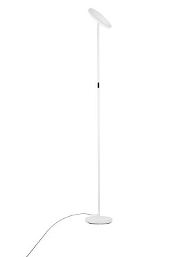 Nova Luce Sinkro - Stehleuchte - 25 x 180,6 cm - 30W dimmbar LED inkl. - Sand Weiß