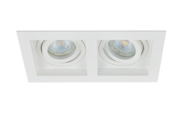 Projectlight Bloq 2L - Einbaustrahler - 180 x 100 mm, 171 x 92 mm Einbaumaß - weiß