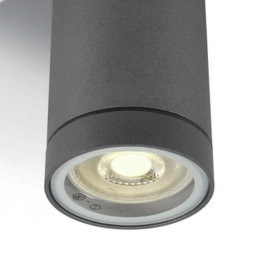ONE Light GU10 Outdoor Cylinders - Außen-Deckenleuchte - Ø 6,5 x 9,5 cm - IP54 - anthrazit
