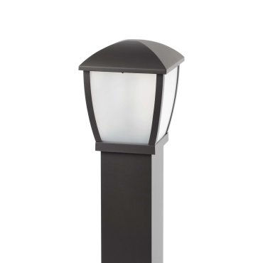 Faro Wilma - Gartenpfosten - 22,5 x 22,5 x 82 cm - IP44 - dunkelgrau