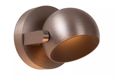 Lucide Esfera - Aufbaustrahler - Ø 11,2 x 10,1 cm - 10W dimmbare LED inkl. - Eisen grau