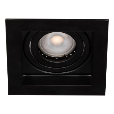 Projectlight Bloq - Einbaustrahler - 100 x 100 mm, 92 x 92 mm Einbaumaß - schwarz