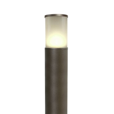 ONE Light E27 Tube Lights - Gartenleuchte - Ø 10,7 x 75 cm - IP54 - rostbraun