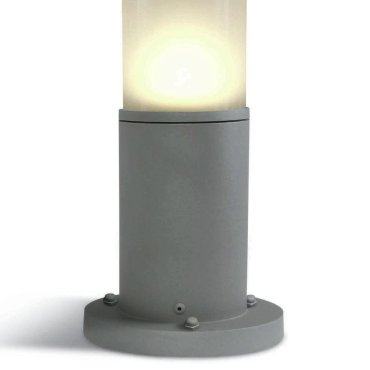 ONE Light E27 Tube Lights - Gartenleuchte - Ø 10,7 x 35 cm - IP54 - grau
