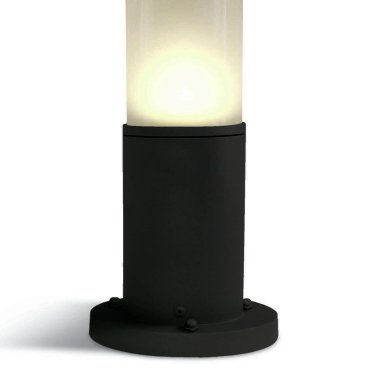 ONE Light E27 Tube Lights - Gartenleuchte - Ø 10,7 x 35 cm - IP54 - schwarz