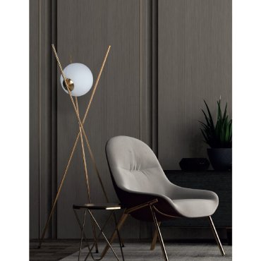 Maxlight Xena - Stehleuchte - 150 cm - Messing