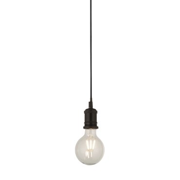 Searchlight Suspension - Hängeleuchte - Ø 9,8 x 150 cm - mattschwarz