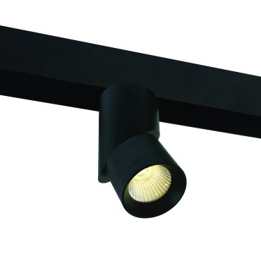ONE Light Magnetschienensystem MINI, MIDI &amp; MAXI - Schienenspot - Ø 6,6 x 17,6 cm - 15W LED inkl. - schwarz