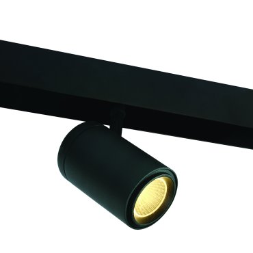 ONE Light Magnetschienensystem MINI, MIDI &amp; MAXI - Schienenspot - Ø 7,3 x 13,6 cm - 24W DALI dimmbare LED inkl. - schwarz