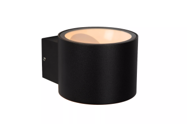 Lucide Oxford - Außenwandleuchte - 13,5 x 11,5 x 11 cm - IP54 - schwarz