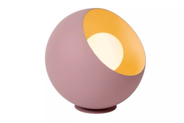 Lucide Doredos - Tischleuchte - Ø 20 x 20 cm - rosa