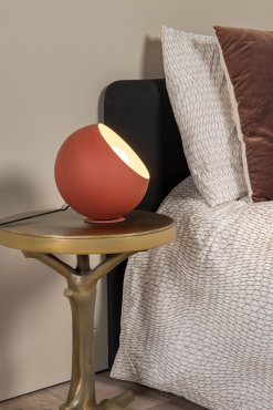 Lucide Doredos - Tischleuchte - Ø 20 x 20 cm - terracotta