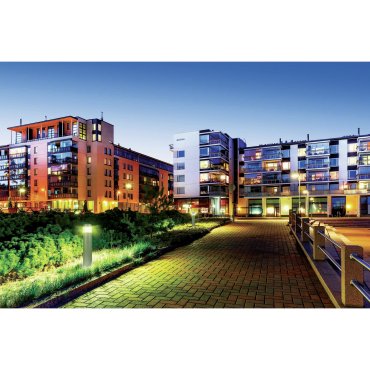 ONE Light LED Poller Range - Gartenleuchte - Ø 12 x 85 cm - 15W LED inkl. - IP54 - anthrazit