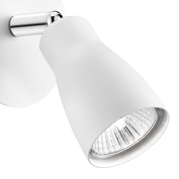 Nova Luce Cono - Aufbaustrahler - 8 x 13,5 x 15,7 cm - weiß matt