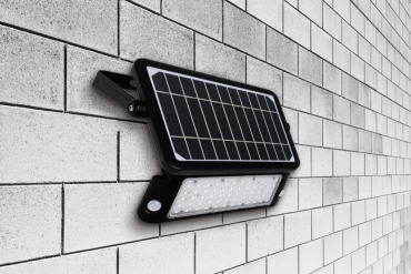 Century Italia Dverso - Solarstrahler - 31 x 3,5 x 21,5 cm - 10W LED inkl. - IP65 - schwarz