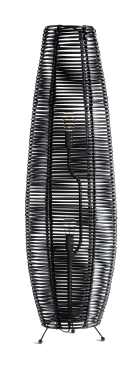 ETH Cocoon - hängeleuchte - Ø 28 x 105 cm - schwarz