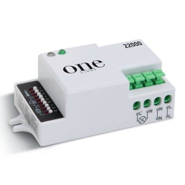 ONE Light - Mikrowellen-Bewegungssensor - 8 x 3,6 x 2,5 cm - 300W - weiß