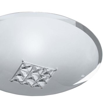 Searchlight Flush - Wand-/Deckenleuchte - Ø 30 x 10 cm - weiß